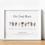 Personalised Granny's Garden Family Birth Flower Gift, thumbnail 1 of 7