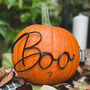 No Mess, 'Boo' Wire Pumpkin Decoration, thumbnail 2 of 4