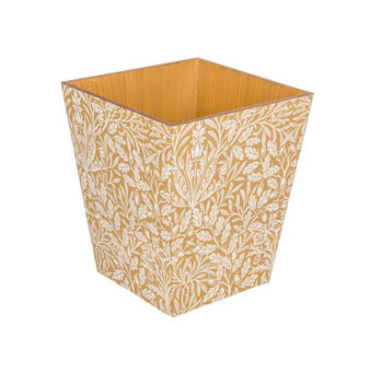 Wooden Tissue Box Cover Gold Acorn, 4 of 4