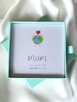 Personalised Best Mum Ever Key Ring With Gift Box, 4 of 5