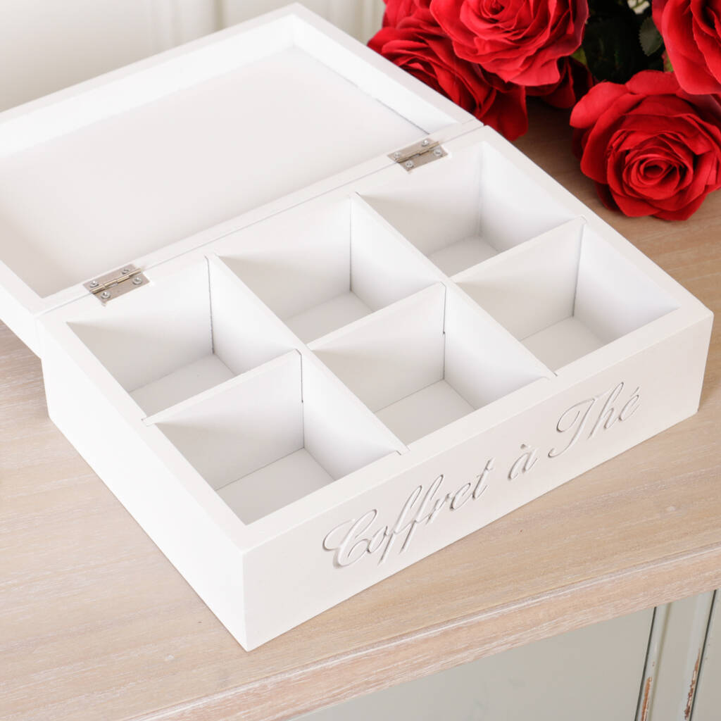 Country Style Botanical White Tea Box By Dibor