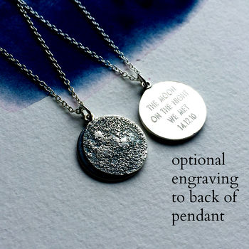 Personalised Moon Phase Necklace, 4 of 7