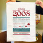 Personalised 18th Birthday Gift Microfibre Tea Towel, thumbnail 1 of 9