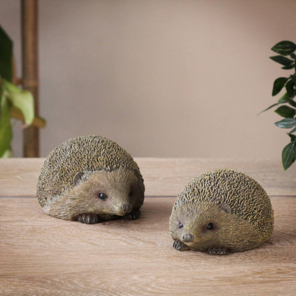 Set Of Two Hedgehog Ornaments, 1 of 3