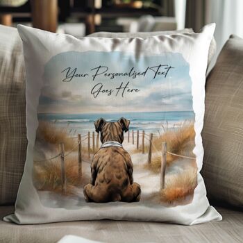 Personalised Boxer Dog Beach Walk Collection, 3 of 7