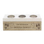 Personalised Eid And Ramadan Triple Tea Light Box Tealight, thumbnail 4 of 4