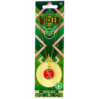 Wicked Pink Shiz Logo Necklace, 4 of 4