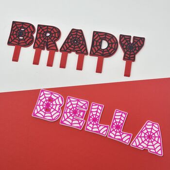 Spiderman Inspired Cake Letters, 2 of 8