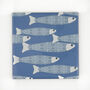 Blue 'Ocean Shoal' Ceramic Tile, thumbnail 1 of 11