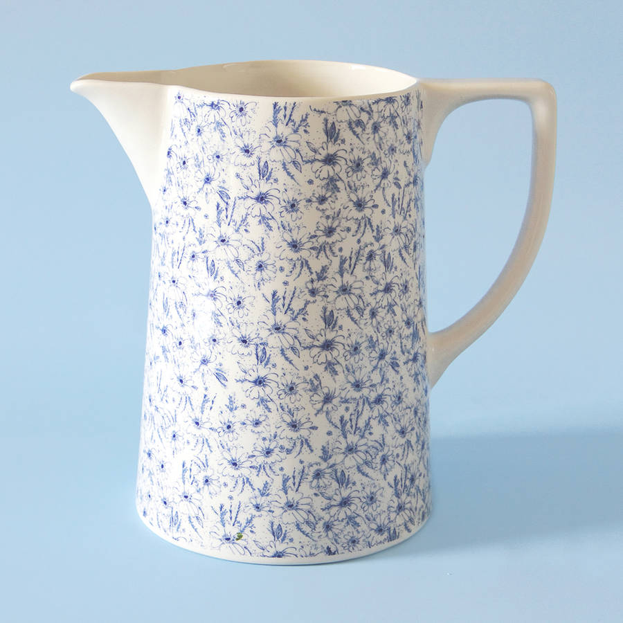 Vintage Daisy Pitcher Jug By What Kate Loves