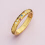 9ct Gold Diamond And Birthstone Confetti Ring, thumbnail 9 of 11