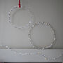 Metallic Leaf Wreath, thumbnail 3 of 7