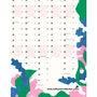 2025 Botanical Design Wall Planner, Portrait Calendar, thumbnail 2 of 5