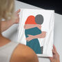 Couple Hug Art Print, thumbnail 4 of 7