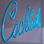 Cocktails Darling El Neon Sign, thumbnail 2 of 5