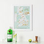 Personalised Scratch Off UK Gin Distilleries Print, thumbnail 5 of 11