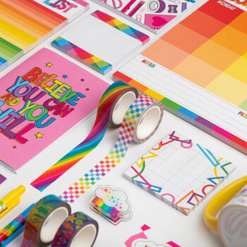 The Ultimate Rainbow Stationery Box, 9 of 11