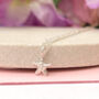 Sterling Silver Mini Starfish Anklet, thumbnail 12 of 12