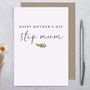 Modern Botanical Happy Mother's Day Step Mum Card, thumbnail 1 of 2