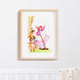 Set Of Three Nursery Wall Art Prints | Girl's Nursery Art | Nursery Decor, thumbnail 3 of 5