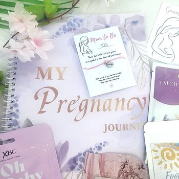 Luxury Pregnancy Care Pamper Hamper, Mum To Be Gift Box, 2 of 10