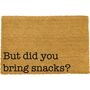 But Did You Bring Snacks Doormat, thumbnail 2 of 2