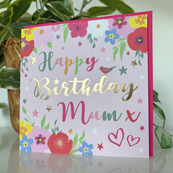 Superstar Mum Birthday Card, 3 of 3