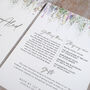 Whimsical Spring Wedding Invitation, thumbnail 2 of 5