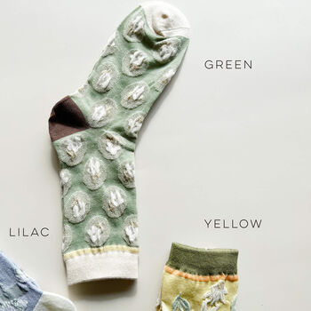 Pick Your Favourite Floral Socks In A Box, 8 of 12