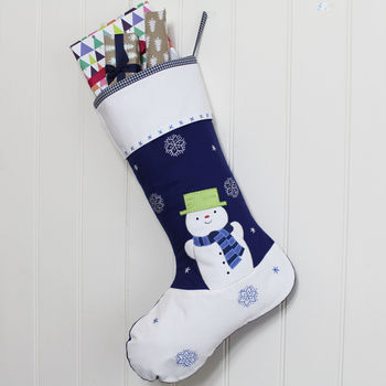 Personalised Snowman Stocking, 6 of 7