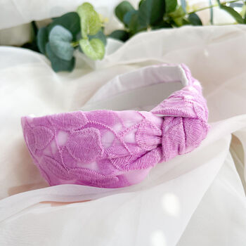 Embroidered Knot Headband, 3 of 5
