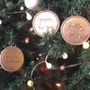Rose Gold Christmas Message Tree Decorations, thumbnail 2 of 8
