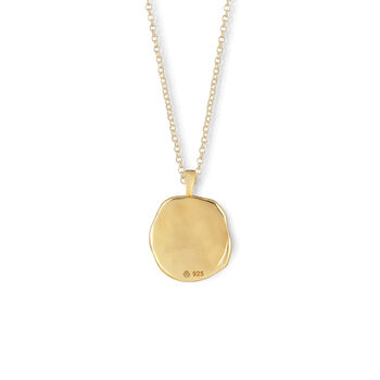Aquarius Zodiac Coin Pendant Necklace, 3 of 5