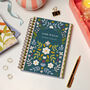 Personalised Evergreen Combined Diary And Notebook, thumbnail 8 of 12