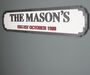 Personalised Street Sign In A Vintage Railway Design, thumbnail 2 of 6