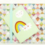 Mini Rainbow Greetings Card, thumbnail 1 of 4