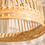 Bamboo Dome Cage Easy Fit Ceiling Shade, thumbnail 4 of 4