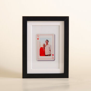 Personalised Playing Card Photo Frame, 5 of 6