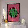 Acid Smiley Have A Nice Rave Print, thumbnail 2 of 7