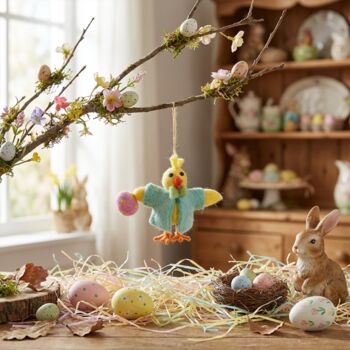 Handmade Felt Chip Decoration, 3 of 3