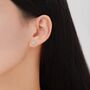 Sterling Silver Mismatched Crab And Starfish Stud Earrings, thumbnail 5 of 12