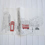 London Westminster Linen Tea Towel, thumbnail 3 of 5