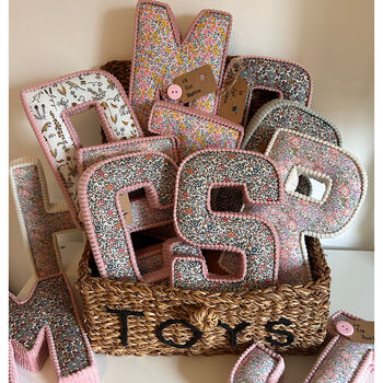 Liberty London Fabric Decorative Letters, 2 of 11