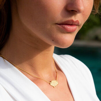 Ibiza Constellation Necklace Silver, Gold/Rose Plated, 4 of 12