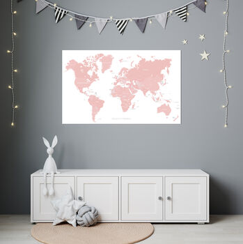 Personalised Travel Pin Map, 6 of 6