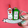 'Together In Spirits' Friendship Keyring, thumbnail 1 of 7