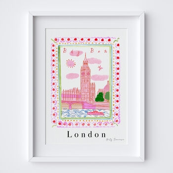 Big Ben Art Print, London Scene, 7 of 7