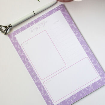 Desk Planner And To Do List Set | Choose Pattern, 3 of 5