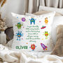 Personalised Kids Worry Monster Pillow, thumbnail 1 of 5