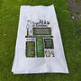 70 Years Of Gardening 70th Birthday Gift Garden Towel, thumbnail 2 of 3